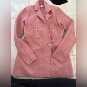 Express sweater coat size small